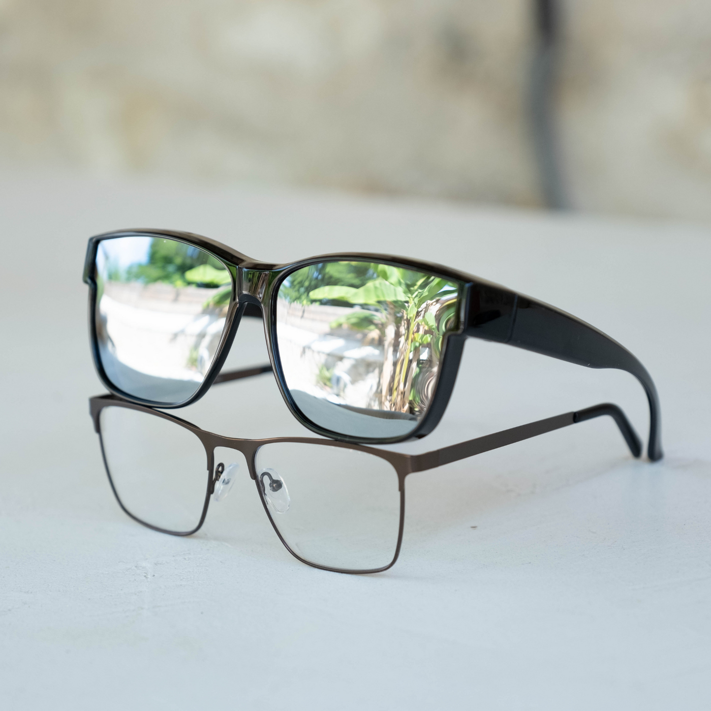 OptiShade® Homme – Lunettes Polarisées à Superposition