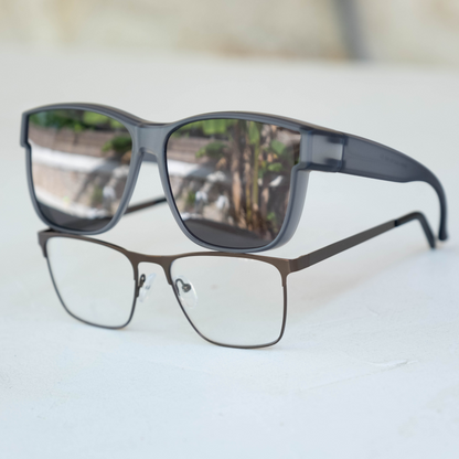 OptiShade® Homme – Lunettes Polarisées à Superposition