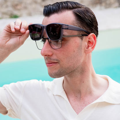 OptiShade® Homme – Lunettes Polarisées à Superposition