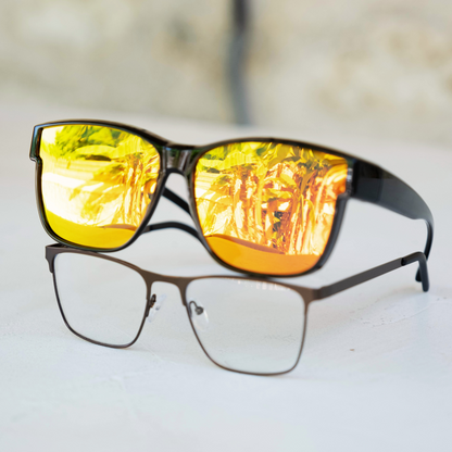 OptiShade® Homme – Lunettes Polarisées à Superposition