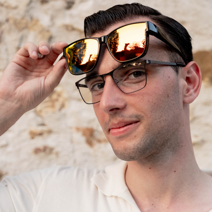 OptiShade® Homme – Lunettes Polarisées à Superposition